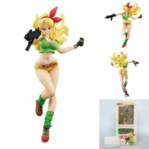 Dragon Ball Gals DBZ Lunchi Figure Blond Hair Ver Megahouse Model Toy in Box