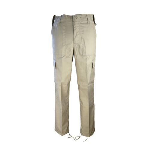 Army Trouser Combat Military BDU M65 Style Tactical Cargo Work Pant Beige Sand 
