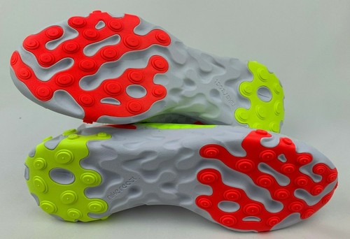 Nike React Element 55 White Volt Crimson CJ0782-100 Running Shoes Men/'s NEW