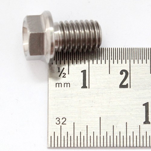 KTM race M8 TITANIUM hex flange bolts Lengths from 10mm to 90mm grade 5