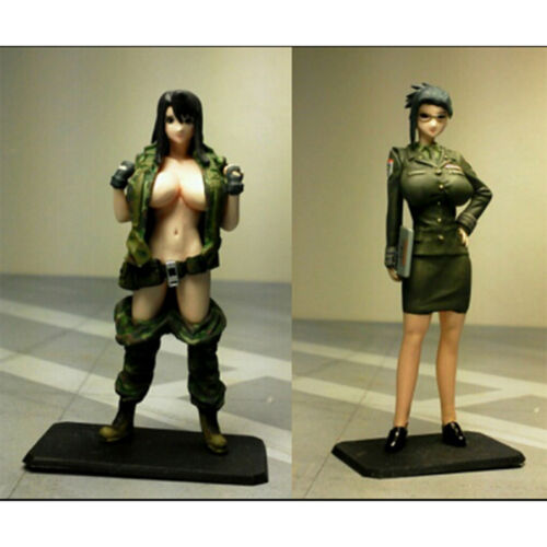 1//35 Resin Figure Model Uniformed Female Officer Unassembled Unpainted 5-6cm