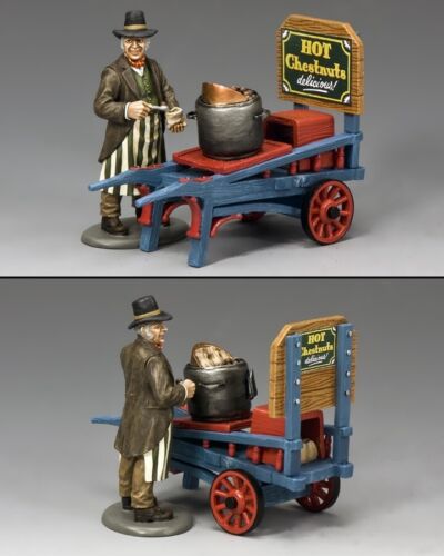 KING & COUNTRY WORLD OF DICKENS WOD022 THE HOT CHESTNUT SELLER MIB 