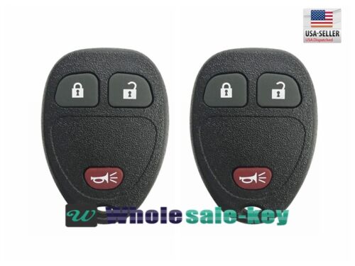 2 Keyless Entry Remote Car Key Fob Clicker Control for 2009-2016 Buick Enclave