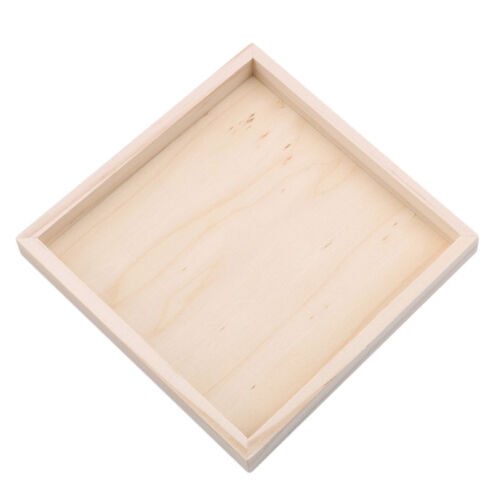 Painting Building Block Wood Pallet Montessori Early Educational Wood Tray Shan