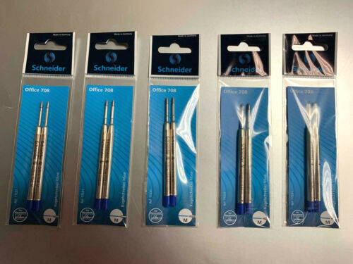 Schneider Kugelschreiber Minen M Office 708 2er Pack Parker System Großraummine