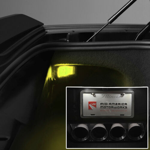 2014-2019 Corvette C7 Rear Hatch//Trunk /& License Plate LED Light Bulb Combo Kit