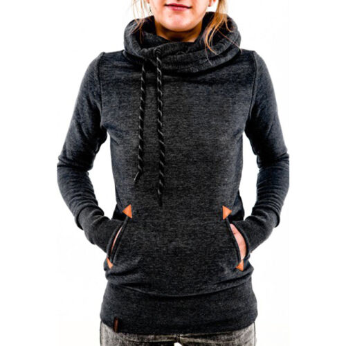 Women's Hoodie Pullover Hoodie Sweatshirt Hooded Sweater Jumper Blouse Coat Tops 