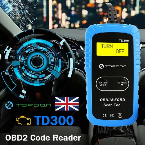Skoda Superb OBD2 Fault Code Reset Tool Car Diagnostic Reader TOPDON TD300