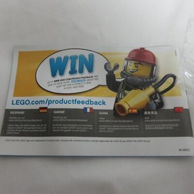 LEGO City: Snow Plough 60083 Factory Sealed Bags 1 & 2 Instructions NO BOX