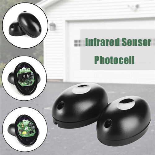 Photocell Sensor Beam for Sliding Gate Opener Infrared Safety Photo cell 12/24V 