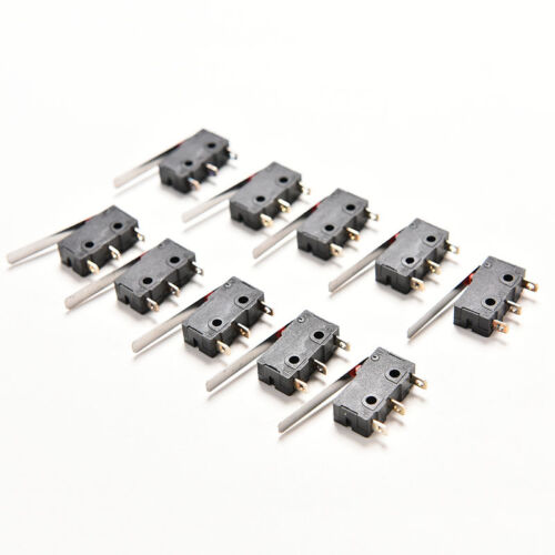 10PCS Tact Switch KW11-3Z 5A 250V Microswitch 3PIN Buckle PHI
