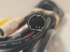Official Sega Saturn AV Cable And Power Supply Authentic Genuine OEM