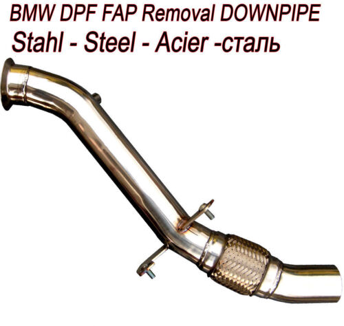 Downpipe FAP DPF OFF Removal Bmw 3er Cabriolet E93 320D 184 BHP N47D20 T8