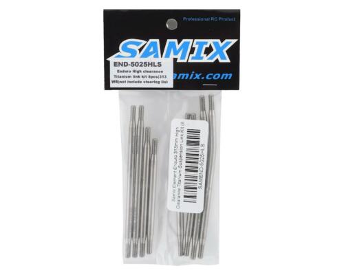 8 Samix Element Enduro 313mm High Clearance Titanium Suspension Link Kit