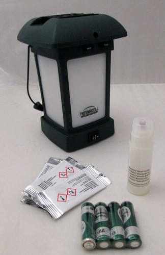 Thermacell outdoor farol protección contra insectos mosquitos lárgate camping lámpara 450122
