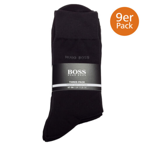 Finest soft Cotten BOSS Socken 9er Pack by Hugo Boss 