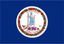 Virginia nylon flag