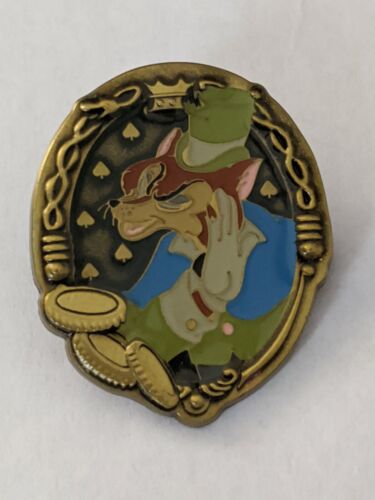 Honest John Pinocchio Framed Villains Tokyo Disney Resort Pin 