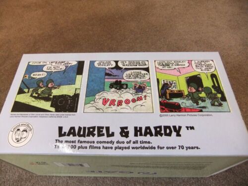 Laurel & Hardy Army USA Jeep Willys WWII Military New 1:32 boxed unopened Movie 