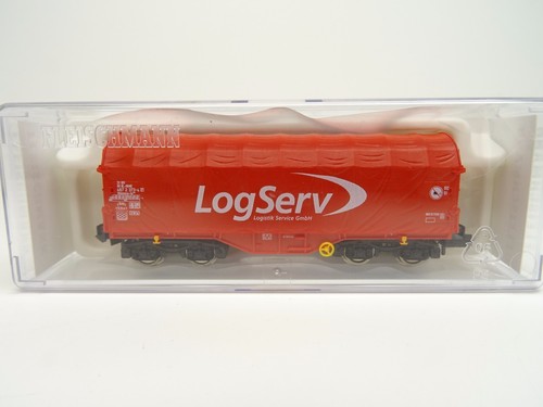 Fleischmann N aus 931483 Schiebeplanenwagen Shimms LogServ OVP N131