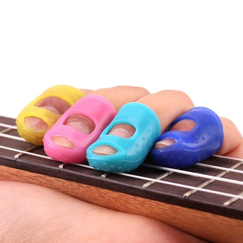 Farbe Gitarre Daumen Picks Finger Picks Plektrum Band Wiederverwendbare X