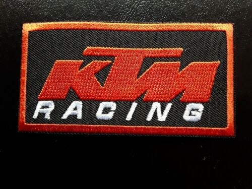 KTM RACING MOTORBIKE MOTOGP FACTORY ROAD RACING EMBROIDERED PATCH UK SELLER