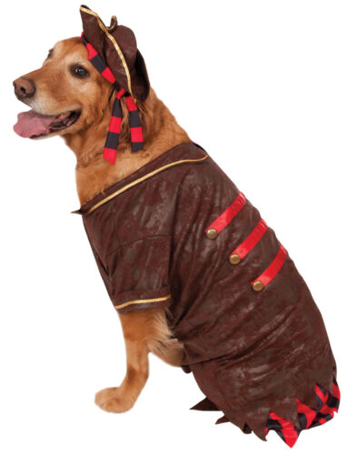 Pirate Buccaneer Caribbean Boy Big Dog Pet Halloween Costume 
