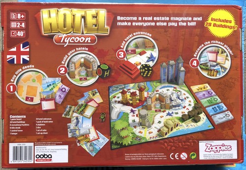 Hotel Tycoon jeu de plateau-New /& Sealed
