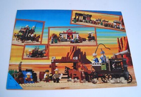 LEGO Western Gold City Junction 6765 Instruction Manual