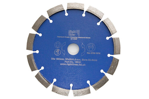 Crack Chaser Concrete Repair Diamond Blade For Chasing With 9in Grinder 180mm 