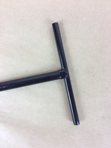 Tee Handle 3//8/" Inch Square Wrench T Lathe Machine Tool Mill Tank Chuck Tooling