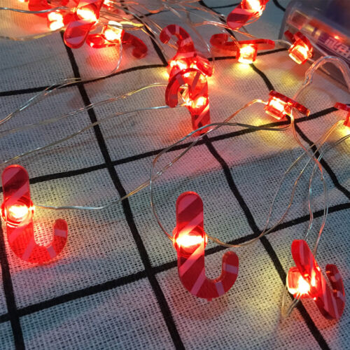 Details about   LED Christmas String Light Party Decor Santa Xmas Tree Hanging Room Decor 
