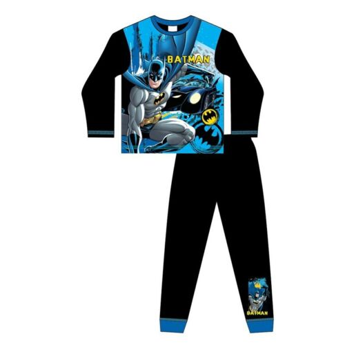Garçons Batman AVENGERS Pyjama long AG 4-5 5-6 7-8 9-10 ans Pyjama Pjs Enfants