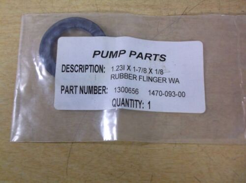 NEW Pump Parts 1300656 1.231 x 1-7/8" x 1/8 Rubber Flinger Washer *FREE SHIP* 