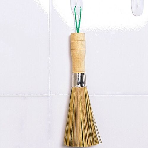 Bambus Wok Bürste Kochen Reinigungswerkzeug Utensilien Restaurant Küche Sehr