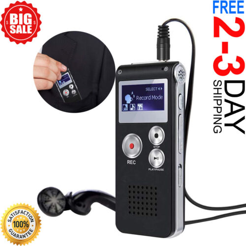 Paranormal Ghost Hunting Equipment Digital EVP Voice Activated Recorder USB