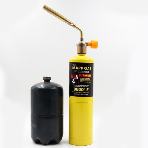 Réglable flamme Mapp GAZ TURBO Torche Brasage Souder propane soudure plomberie