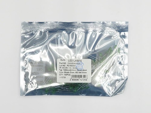 100 pieces 3mm blue-green LED {505nm} OSG3DA3164A}