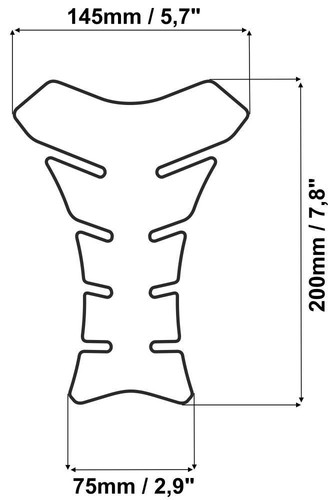 Set Tankpad Tank Pad Cappad Motorcycle 3d sticker FOOQS for Yamaha Yzf R6 YzfR6