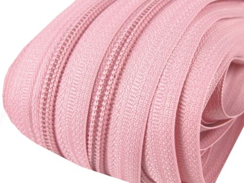 15 Zipper Sold by Meter Divisible Color Choice 6 M Endless Zipper 5 mm Top Rail