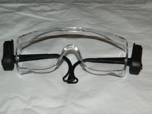NEW SEALED 3M 11489 LIGHT VISION OX2000 LED CLEAR LENS ANTI-FOG SAFETY GLASSES
