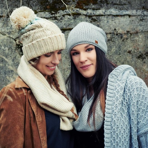 CHILLOUTS Aileen Long Beanie Strickmütze Mütze Wintermütze Oversize-Mütze