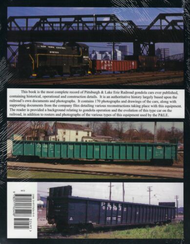 NEW Details about   P&LE's GONDOLA CARS Pittsburgh & Lake Erie Railroad Freight Car Equipment 