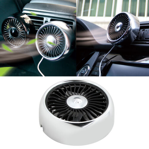 Car Home Fan 3-speed Cooling Fan Air Condition USB Rechargeable Air Cooler