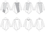 Butterick B6377 patrón extraña/'s túnicas Tallas 6-22 Nuevo