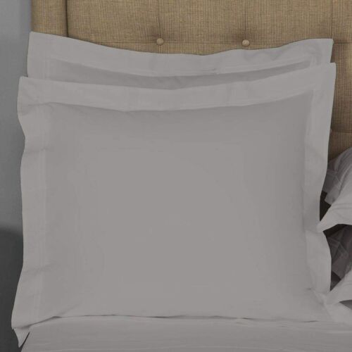 Details about  / 2pc Pillow Shams Silver 1000TC 100/% Egyptian Cotton FREE SHIP