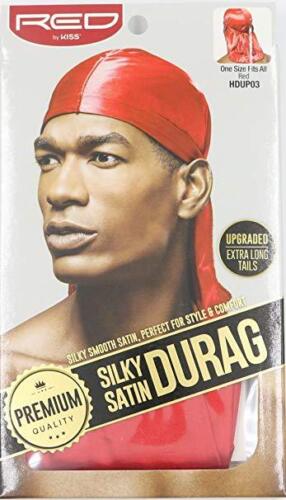 SILKY SMOOTH SATIN DURAG EXTRA LONG TAILS ONE SIZE FITS ALL WRINKLE FREE 
