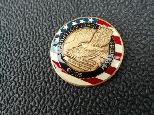 Details about  / Operation Iraqui Freedom             2005               Challenge Coins