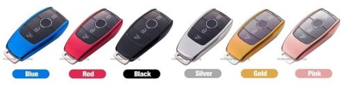 Silber Schlüssel Schutzhülle Für Mercedes A C E S G Klasse CLS Glc Gle 2 3 4