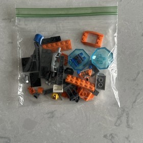 LEGO 60032 CITY: Arctic Snowmobile - COMPLETE w/ Instructions. No Box.